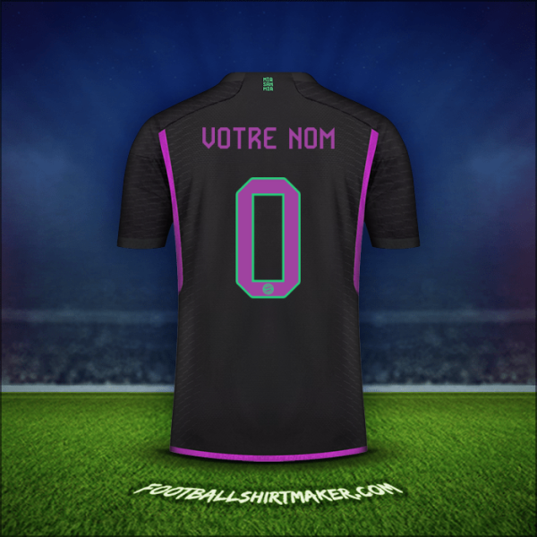 Maillot FC Bayern Munchen Cup 2023/2024 Extérieur -  votre nom - 0