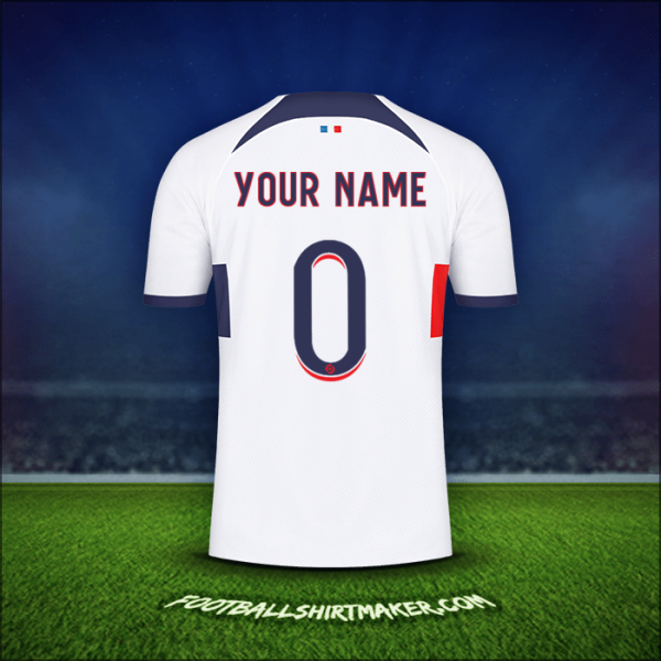 Shirt Paris Saint Germain 2023/2024 Away -  your name - 0
