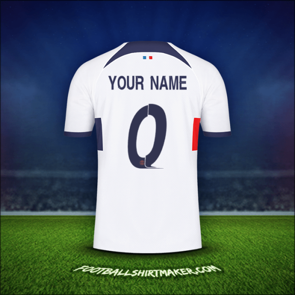 Shirt Paris Saint Germain Cup 2023/2024 Away -  your name - 0