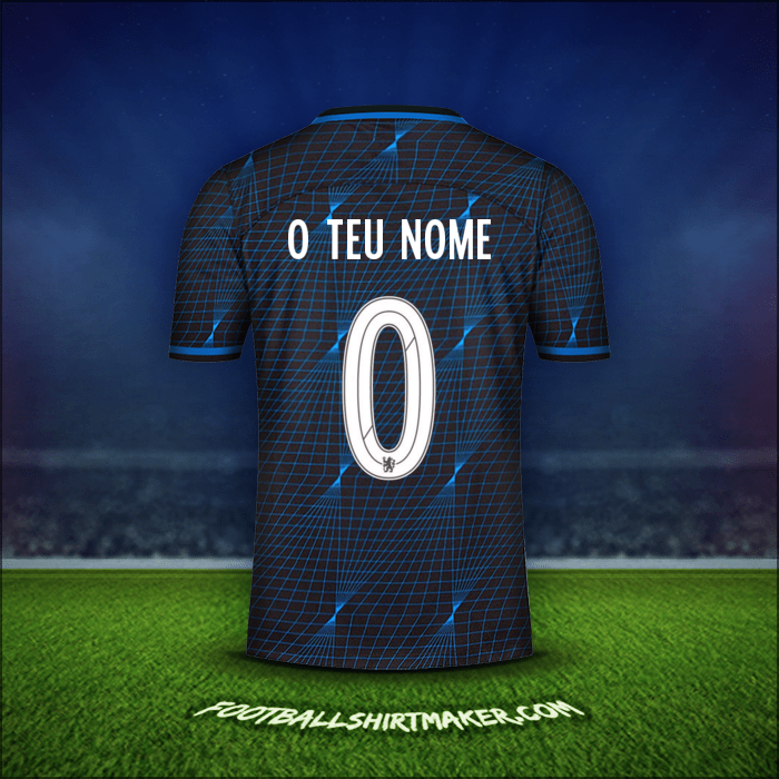 Camisola Chelsea Cup 2023/2024 Alternativa -  o teu nome - 0