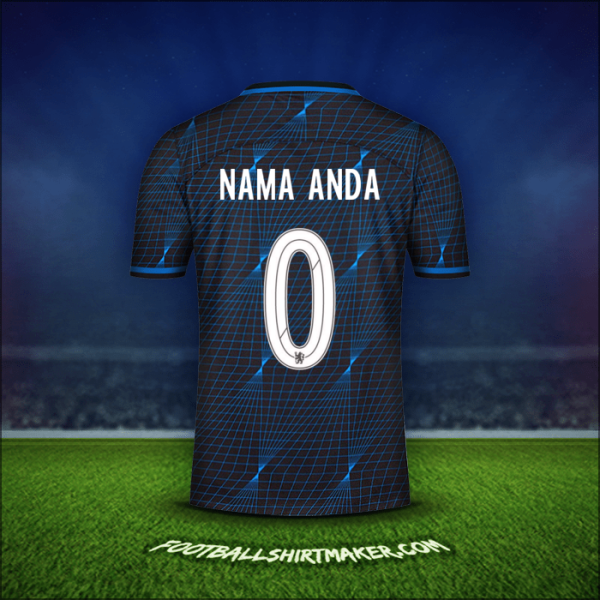 Jersey Chelsea Cup 2023/2024 Alternatif -  nama anda - 0