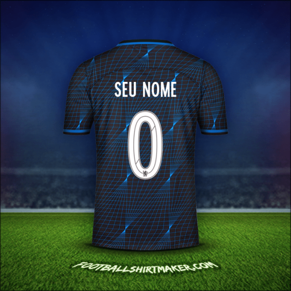 Camisa Chelsea Cup 2023/2024 Alternativa -  seu nome - 0