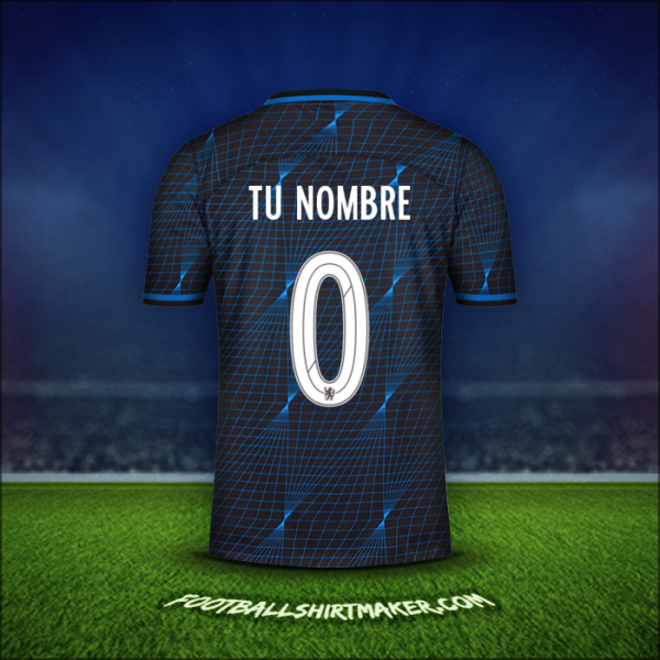 Jersey Chelsea Cup 2023/2024 Visita -  tu nombre - 0
