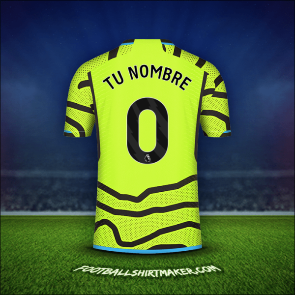Jersey Arsenal 2023/2024 Visita -  tu nombre - 0