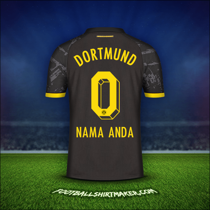 Jersey Borussia Dortmund 2023/2024 Alternatif -  nama anda - 0