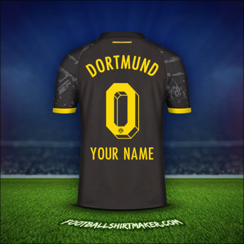 Jersey Borussia Dortmund 2023/2024 Away -  your name - 0