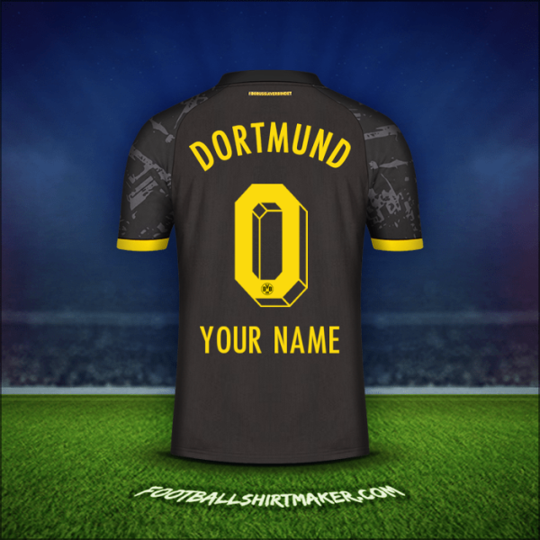 Shirt Borussia Dortmund 2023/2024 Away -  your name - 0