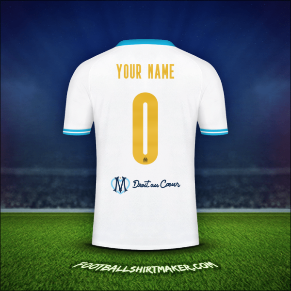 Shirt Olympique de Marseille Cup 2023/2024 -  your name - 0