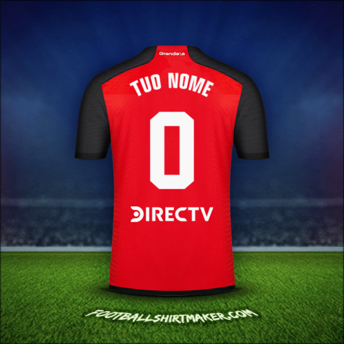 Maglia River Plate 2023/2024 Seconda -  tuo nome - 0