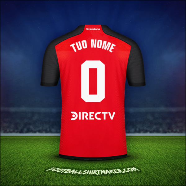 Maglia River Plate 2023/2024 Seconda -  tuo nome - 0