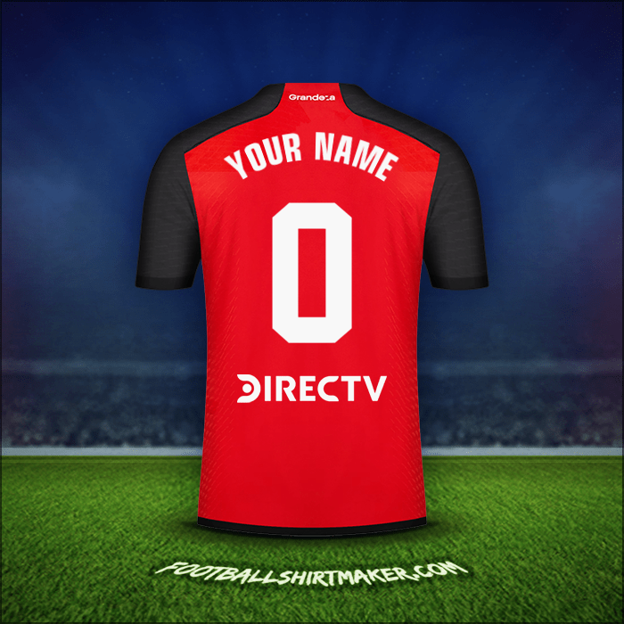 Shirt River Plate 2023/2024 Away -  your name - 0