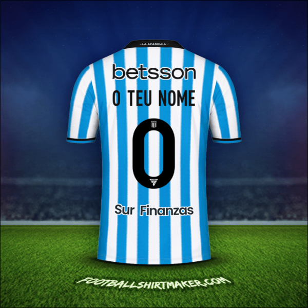 Camisola Racing Club 2024 -  o teu nome - 0
