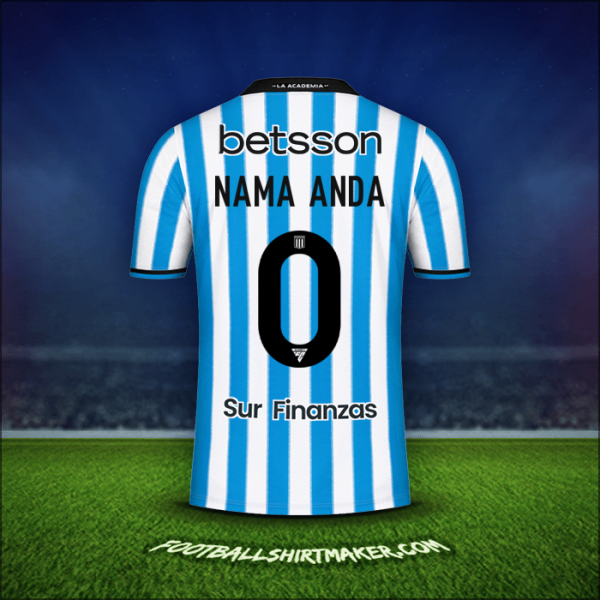 Jersey Racing Club 2024 -  nama anda - 0
