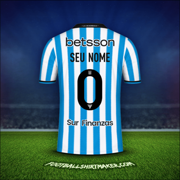 Camisa Racing Club 2024 -  seu nome - 0