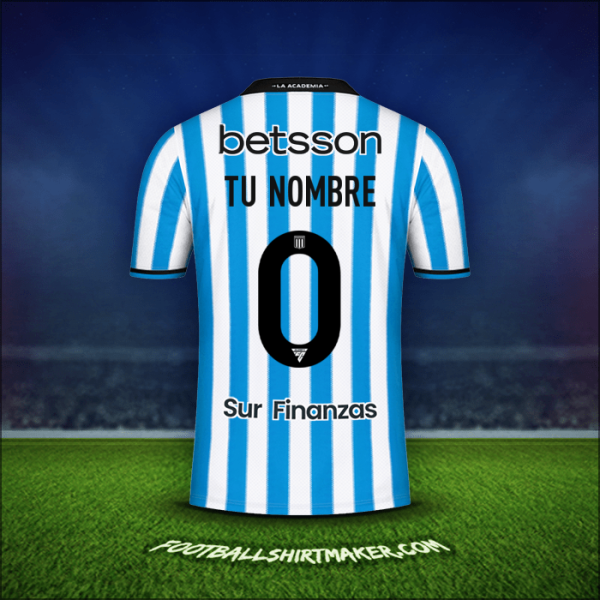 Jersey Racing Club 2024 -  tu nombre - 0
