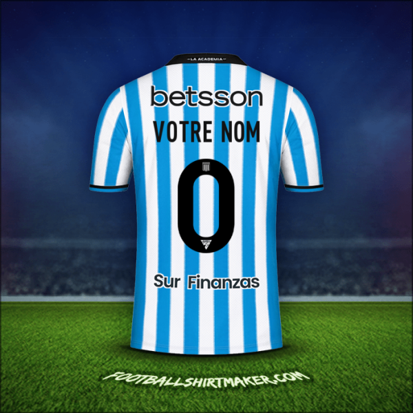 Maillot Racing Club 2024 -  votre nom - 0