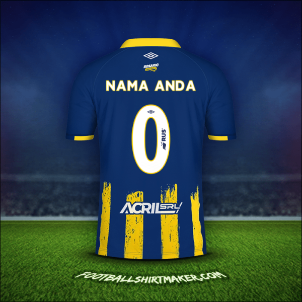 Jersey Rosario Central 2024 -  nama anda - 0