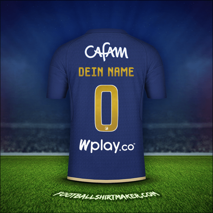 Trikot Millonarios FC 2024 -  dein name - 0