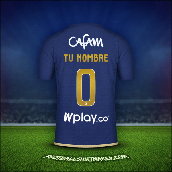 Camiseta Millonarios FC 2024 -  tu nombre - 0