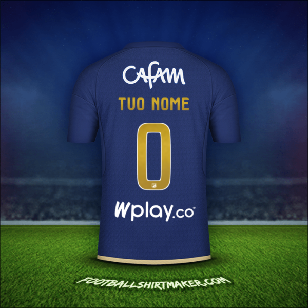 Maglia Millonarios FC 2024 -  tuo nome - 0