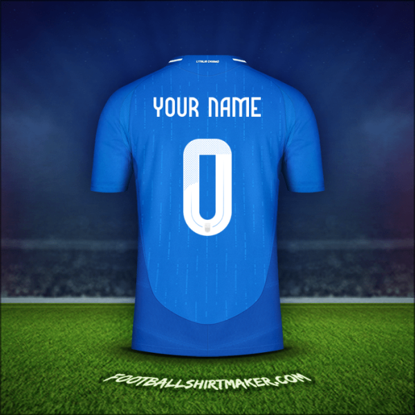 Shirt Italy 2024 -  your name - 0