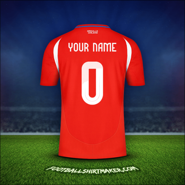 Jersey Chile 2024 -  your name - 0