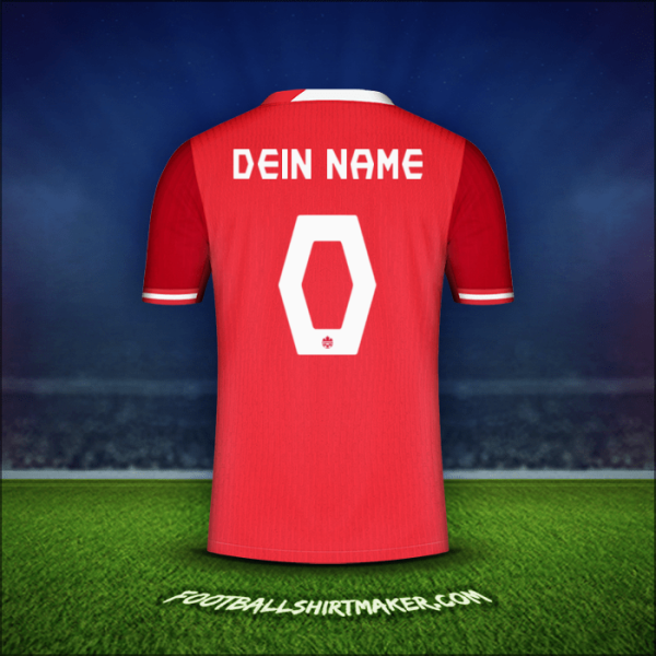 Trikot Kanada 2024 -  dein name - 0