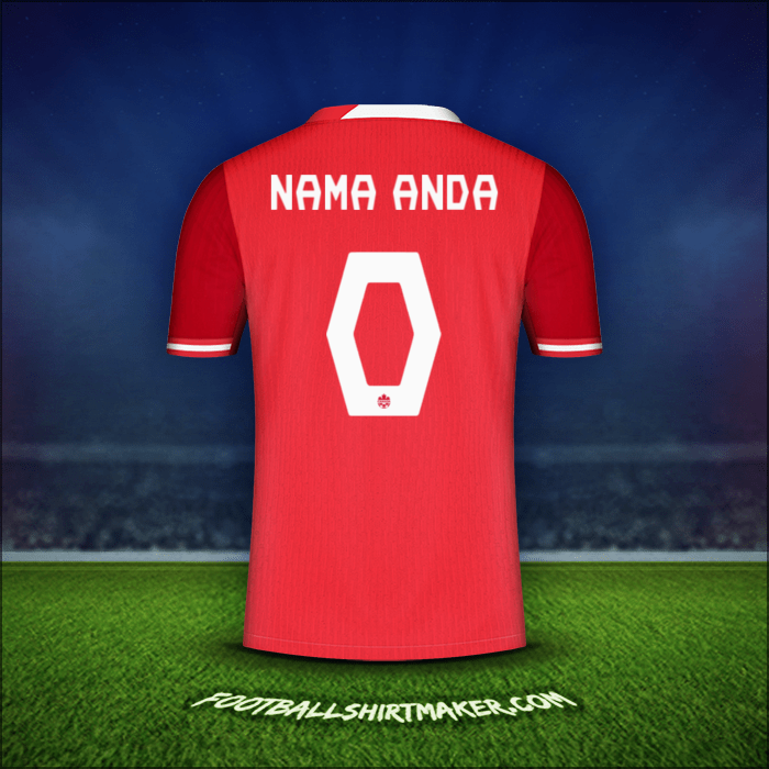 Jersey Kanada 2024 -  nama anda - 0