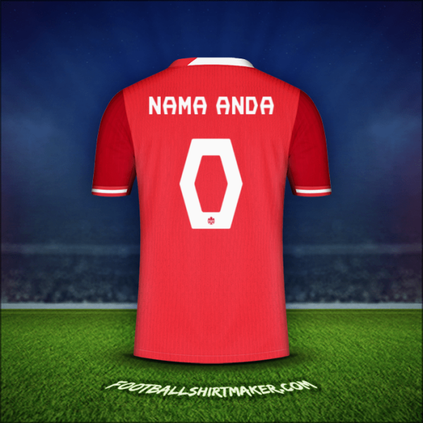 Jersey Kanada 2024 -  nama anda - 0