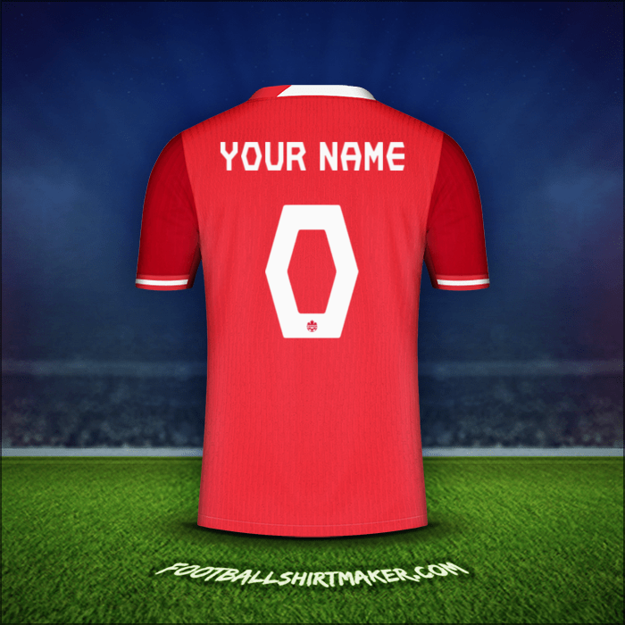 Jersey Canada 2024 -  your name - 0