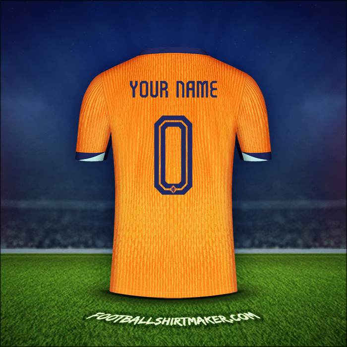 Shirt Netherlands 2024 -  your name - 0