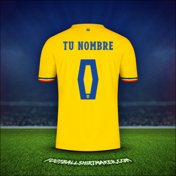 Camiseta Rumania 2024 -  tu nombre - 0