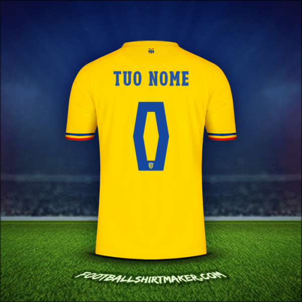 Maglia Romania 2024 -  tuo nome - 0