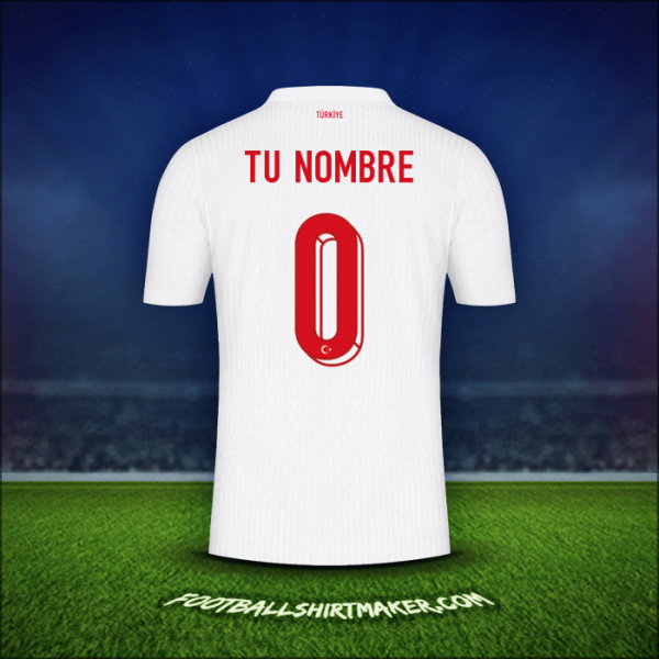 Camiseta Turquia 2024 -  tu nombre - 0