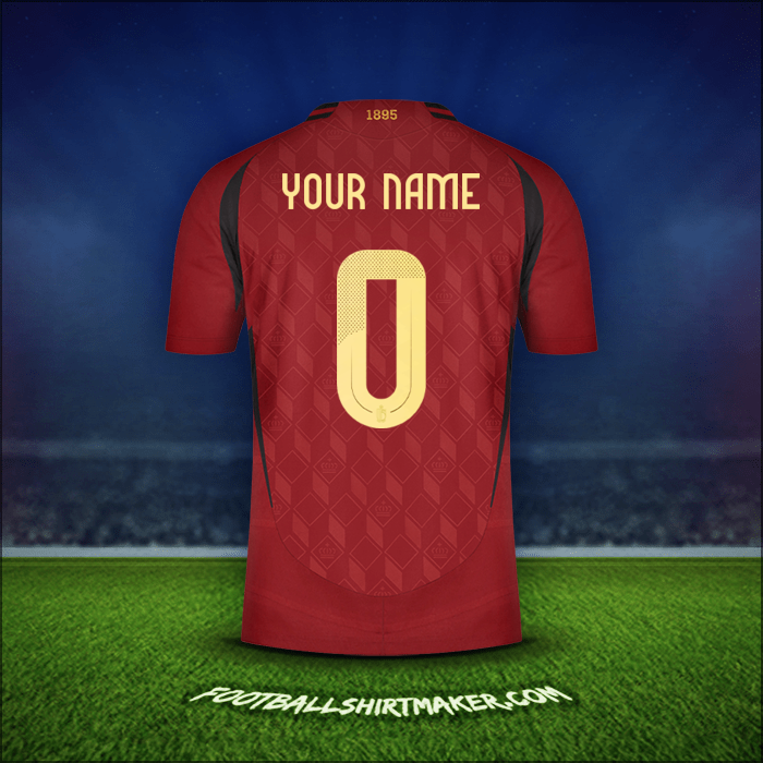 Jersey Belgium 2024 -  your name - 0