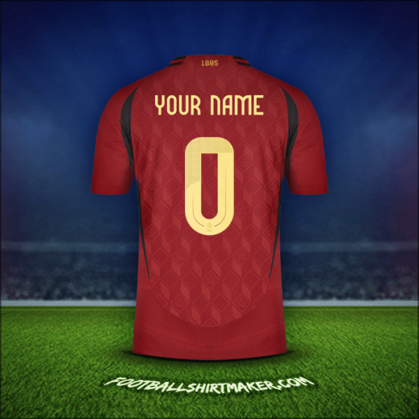Jersey Belgium 2024 -  your name - 0