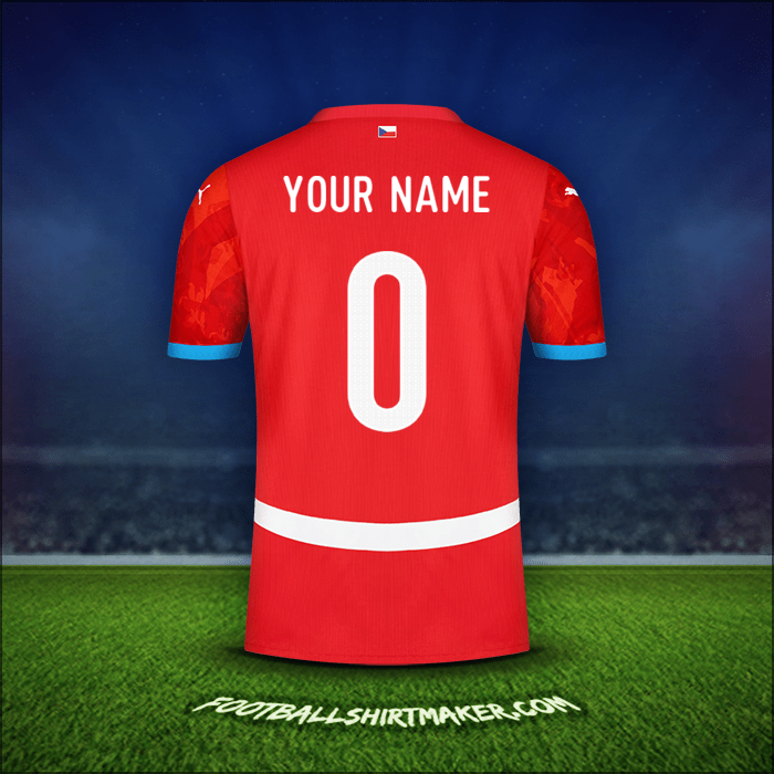 Jersey Czech Republic 2024 -  your name - 0