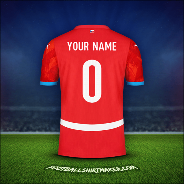 Jersey Czech Republic 2024 -  your name - 0
