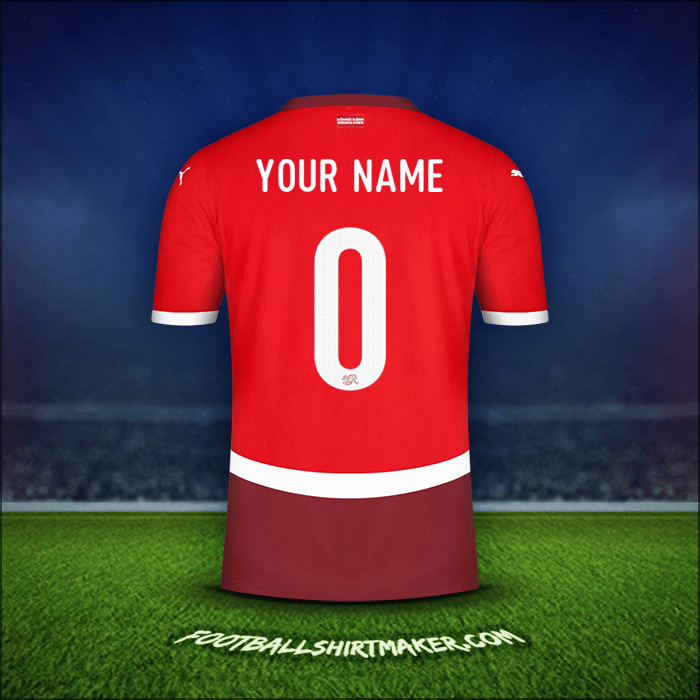 Shirt Switzerland 2024 -  your name - 0