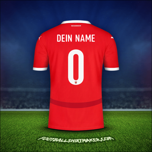 Trikot Österreich 2024 -  dein name - 0