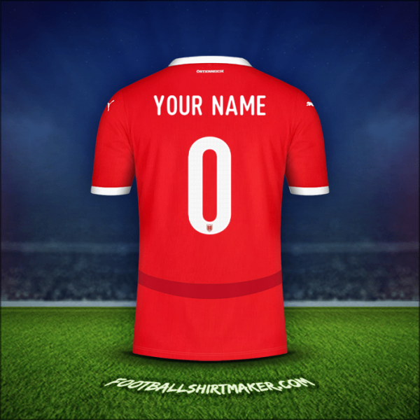Shirt Austria 2024 -  your name - 0
