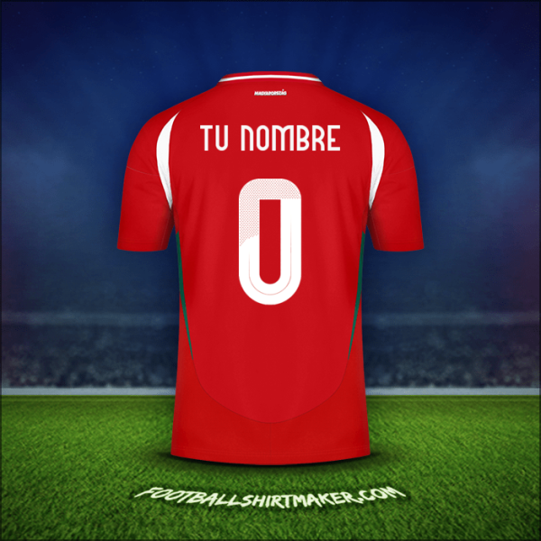 Camiseta Hungría 2024 -  tu nombre - 0