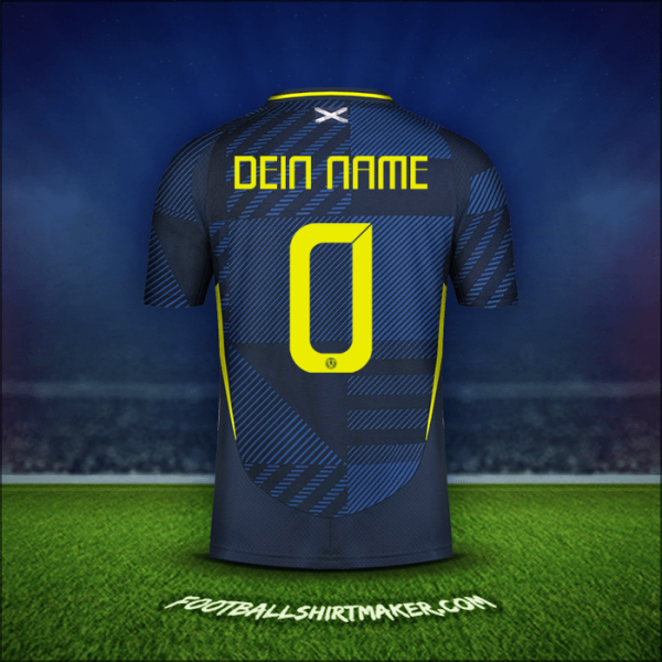 Trikot Schottland 2024 -  dein name - 0