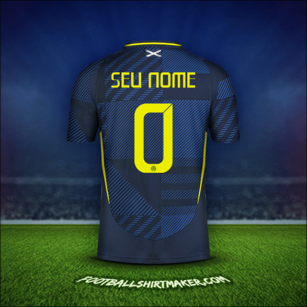 Camisa Escócia 2024 -  seu nome - 0