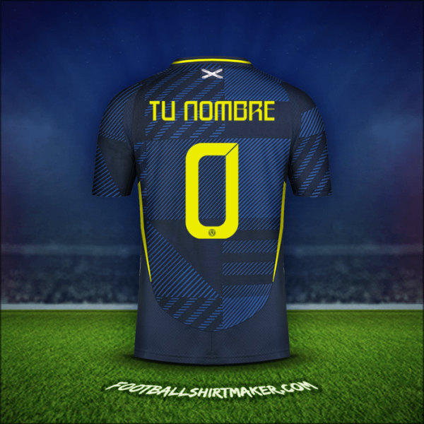 Camiseta Escocia 2024 -  tu nombre - 0