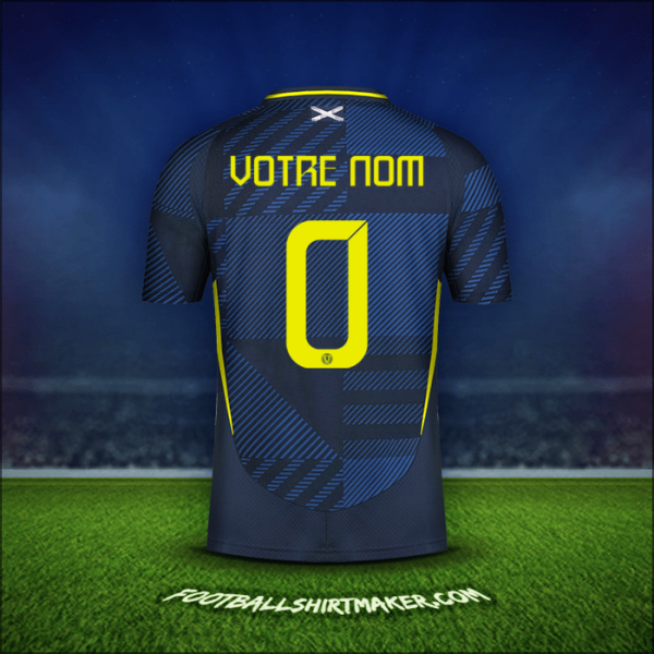 Maillot Écosse 2024 -  votre nom - 0