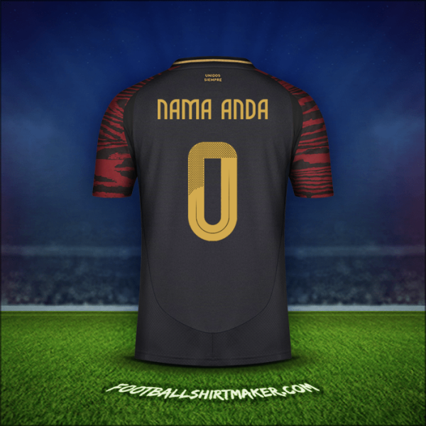 Jersey Peru 2024 Alternatif -  nama anda - 0