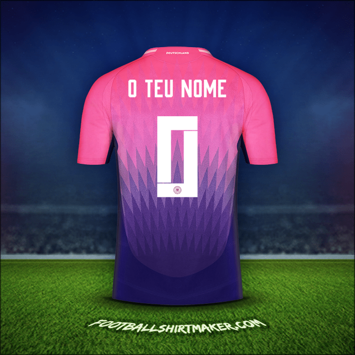 Camisola Alemanha 2024 Alternativa -  o teu nome - 0