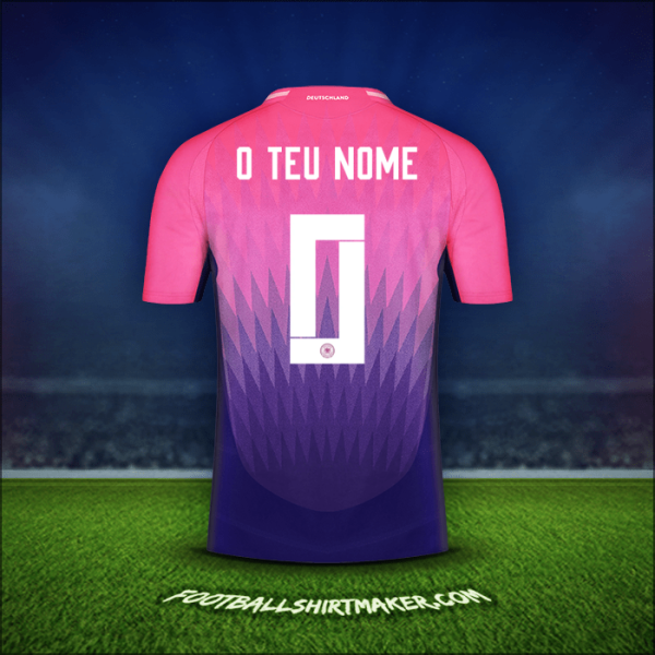 Camisola Alemanha 2024 Alternativa -  o teu nome - 0