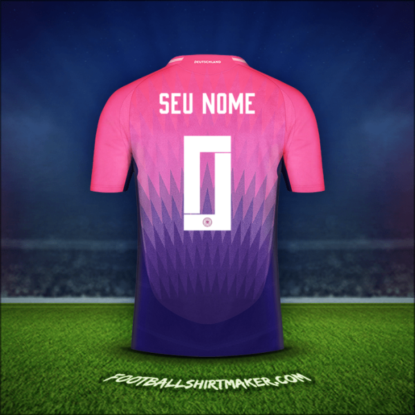 Camisa Alemanha 2024 Alternativa -  seu nome - 0